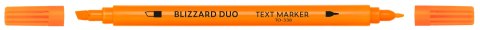 Zakreślacze tekstu BLIZZARD DUO pomarańczowy TO-338 Toma Toma