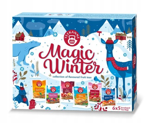 Herbata TEEKANNE Magic Winter Zestaw 30szt (6x5 saszetek) zimowa Teekanne Herbata TEEKANNE Magic Winter Zestaw 30szt (6x5 saszetek) zimowa Teekanne