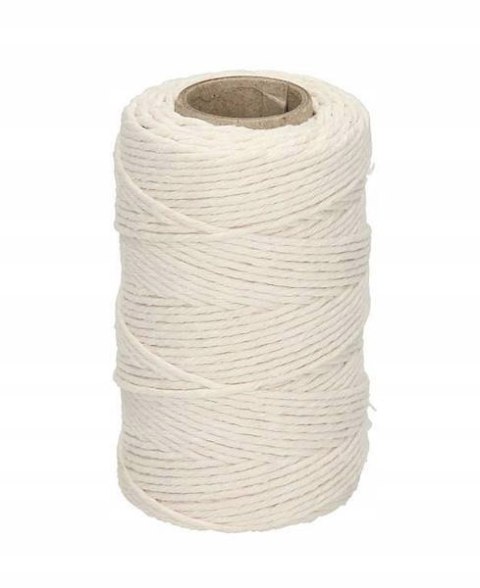Nici lniane białe DRATWA 100g 120m sznurek Jumatex