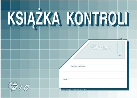 P10-U Książka kontroli A5 Michalczyk i Prokop Michalczyk i Prokop