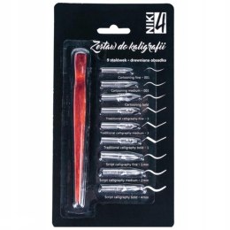 Zestaw do kaligrafii 9+1 Koh-i-noor