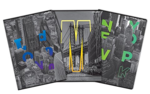 Zeszyt TOP CITY A4 96K 70G linia 400169508 Top 2000 Top 2000