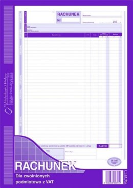 231-1 Rachunek A4 dla zw.z VAT MICHALCZYK I PROKOP Michalczyk i Prokop