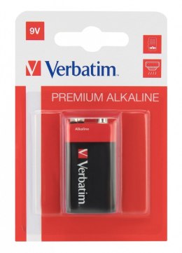 Bateria VERBATIM ALKALICZNE 9V BLISTER 1szt. 49924 Verbatim