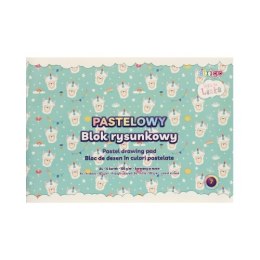 Blok rysunkowy A4 14k 100g pastelowy LENKA STRIGO SPA037 Strigo