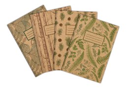 Brulion Go Green mo A5 96k 70g okładka kraft 300g kratka z marginesem 400153379 TOP-2000 Top 2000