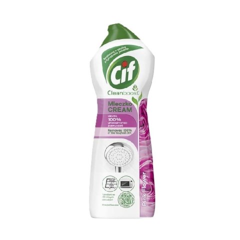 CIF Mleczko czyszczące 780ml Pink mikrokryształki 809828 Cif