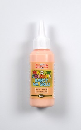 Farba witrazowa 60ml pomaranczowa *9475/3 (X) Koh-i-noor