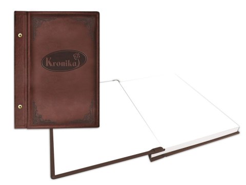 Kronika 345*255 skóropodobna brazowa 1829-319-038 Warta