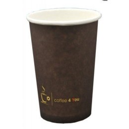 Kubek papierowy 100ml z nadr.COFFEE 4 YOU (100) 221.006 Papstar