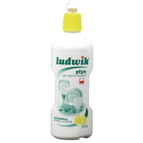 LUDWIK Płyn do mycia naczyń 450g cytrynowy 028850 Ludwik LUDWIK Płyn do mycia naczyń 450g cytrynowy 028850 Ludwik