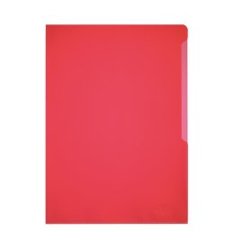 Obwoluta przezroczysta A4, PP 0,12mm Czerwony, 100szt., 233703 DURABLE Durable