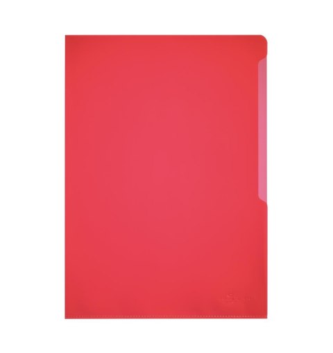 Obwoluta przezroczysta A4, PP 0,12mm Czerwony, 100szt., 233703 DURABLE Durable