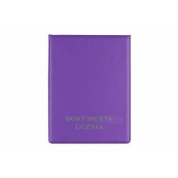 Okładka na dokumenty ucznia pionowa violet KOD-11-05 BIURFOL Biurfol