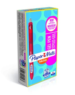 Pióro żelowe INKJOY GEL 0.7mm czerwony 1957056 PAPER MATE Paper Mate