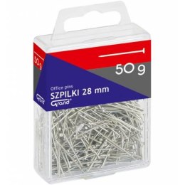 Szpilki 50g, plastikowe opakowanie GRAND 110-1638 Grand