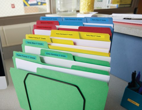 Taśma DYMO D1 - 19 mm x 7 m, czarny / zielony S0720890 do drukarek etykiet (X) Dymo