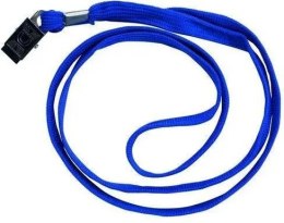 Taśma do identyfikatorów (50), Donau, jedwabna niebieska 8340001 Donau