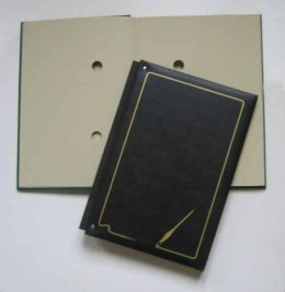 Teczka do podpisu z harm.15k. 920-028 czarna WARTA Warta