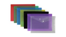 Teczka kopertowa A5 SATYNA czerwona BIURFOL TKS-02-11 Biurfol