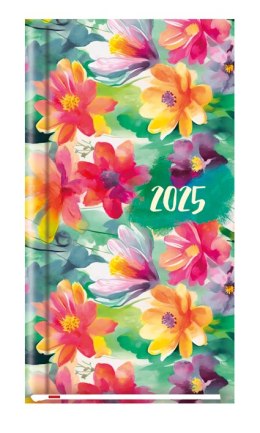 Terminarz Kieszonkowy 90x165mm 2025 Michalczyk i Prokop T-231F-03 kalendarz 1 tydzień na 2 stronach Michalczyk i Prokop