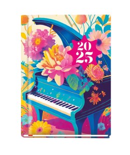 Terminarz OLA A6 2025 Michalczyk i Prokop T-212F-01 KALENDARZ tydzień na 2 stronach Michalczyk i Prokop