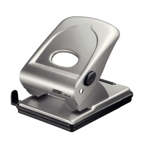 Dziurkacz FMC40 RAPID srebrny 40 kartek duży metalowy 21835602 Rapid Dziurkacz FMC40 RAPID srebrny 40 kartek duży metalowy 21835602 Rapid
