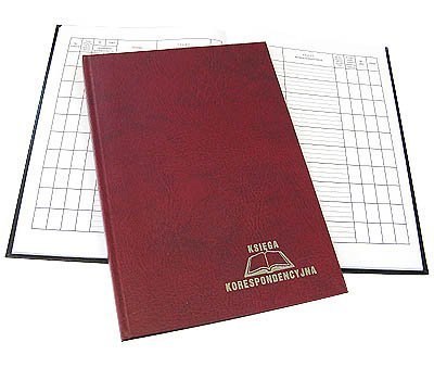 Książka korespondencyjna A4 300k - bordo WARTA 1824-229-017 Warta