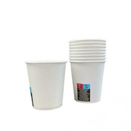 Kubek papierowy PAP/PE SW 180ml biały op.100 szt.SUP 27180 Papstar