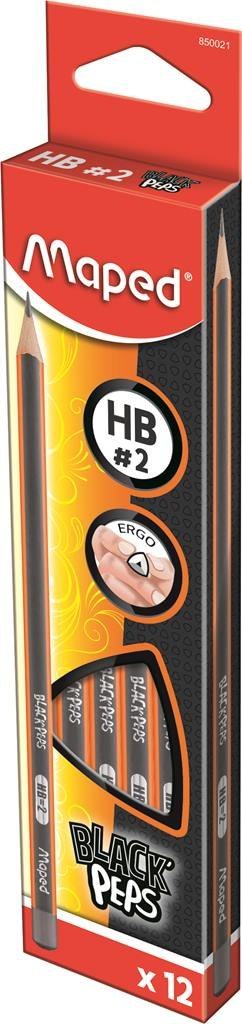 Ołówek drewniany Blackpeps HB MAPED 850021 Maped