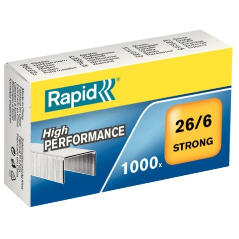 Zszywki Rapid Strong 26/6 1M 1000 szt. 24861400 Rapid Zszywki Rapid Strong 26/6 1M 1000 szt. 24861400 Rapid