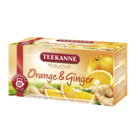 Herbata TEEKANNE FRESH Orange & Ginger 20t owocowa Teekanne Herbata TEEKANNE FRESH Orange & Ginger 20t owocowa Teekanne