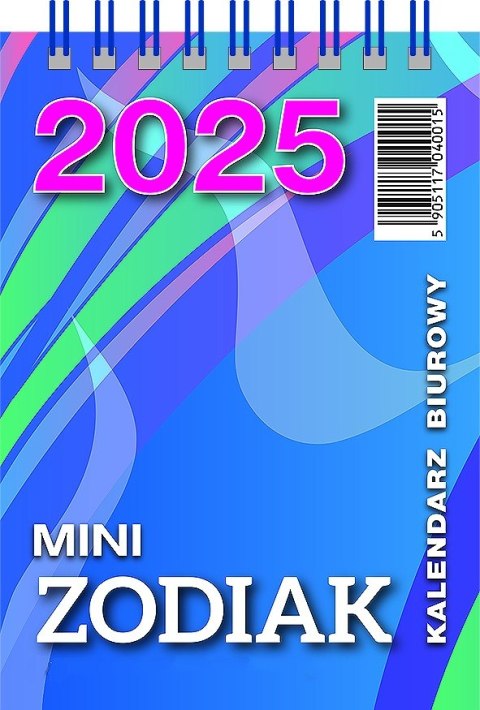 Kalendarz biurowy MINI ZODIAK 2025 (H7) TELEGRAPH Telegraph