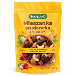 Mieszanka Studencka z migdałami 100g BAKALLAND Bakalland