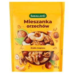 Mieszanka orzechów 100g BAKALLAND Bakalland
