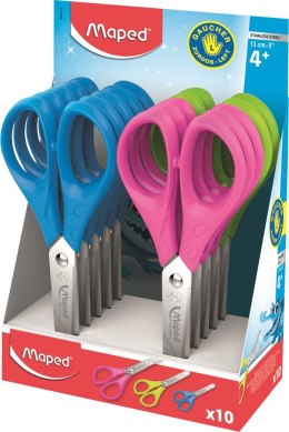 Nożyczki ESSENTIALS szkolne 13cm dla leworęcznych MAPED 464312 Maped