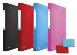 Teczka z gumką ELBA URBAN A4/25mm czarna 400104953 Oxford