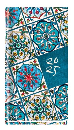 Terminarz Koliber 75x130mm 2025 Michalczyk i Prokop T-320-03 KALENDARZ tydzień na 2 stronach Michalczyk i Prokop