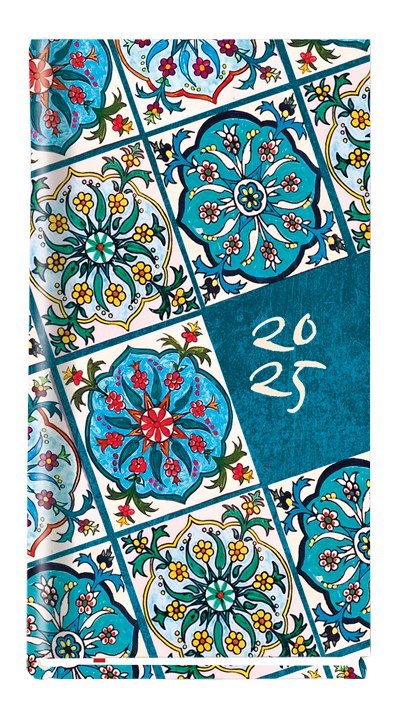 Terminarz Koliber 75x130mm 2025 Michalczyk i Prokop T-320-03 KALENDARZ tydzień na 2 stronach Michalczyk i Prokop