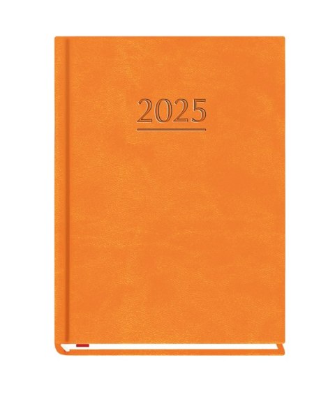 Terminarz MARTA B6 2025 - pomarańczowy Michalczyk i Prokop T-215V-P 120x165mm kalendarz 1 tydzień na 2 stronach Michalczyk i Prokop