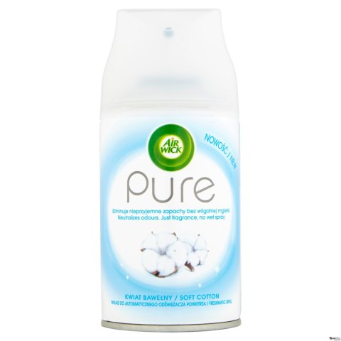 AIR WICK wkład do odświeżacza 250ml PURE Kwiat Bawełny *70279 Air wick AIR WICK wkład do odświeżacza 250ml PURE Kwiat Bawełny *70279 Air wick