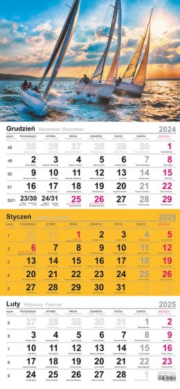 Kalendarz trójdzielny(H)2025 Michalczyk i Prokop T-106T-06 Michalczyk i Prokop