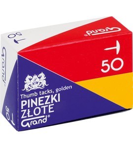 Pinezka złota G50 (10) GRAND 110-1377 Grand Pinezka złota G50 (10) GRAND 110-1377 Grand