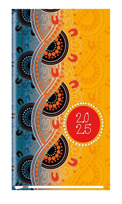 Terminarz Kieszonkowy 90x165mm 2025 Michalczyk i Prokop T-231F-05 kalendarz 1 tydzień na 2 stronach Michalczyk i Prokop