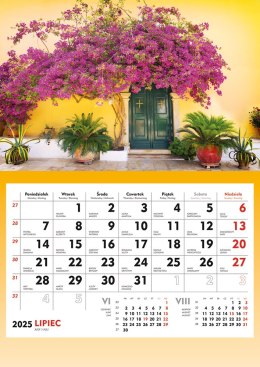 Terminarz Ścienny 2025 Michalczyk i Prokop T-107S-2 kalendarz jednodzielny Michalczyk i Prokop