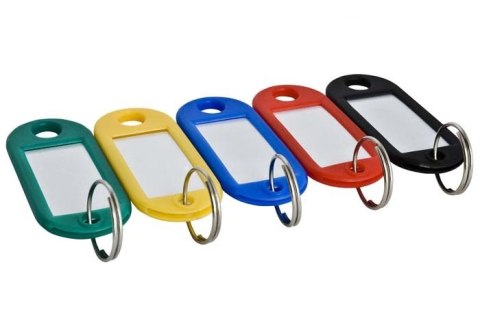 Zawieszki do kluczy niebieskie (10szt.) 009022 D.rect